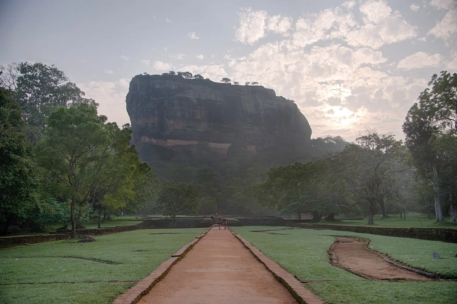 Sigiriya Rock, gardens, frescoes, monkeys and Cultural Triangle landscapes for Sri Lanka private day tour with Trustker