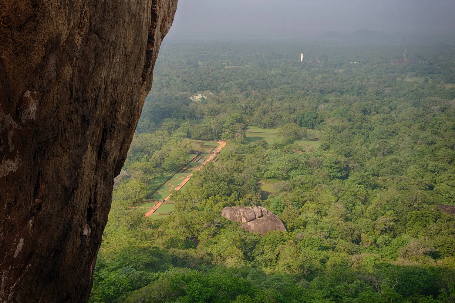 Sigiriya Rock, gardens, frescoes, monkeys and Cultural Triangle landscapes for Sri Lanka private day tour with Trustker